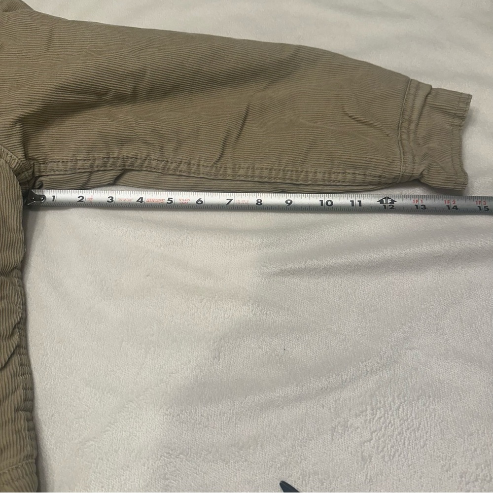 Levi's Tan Corduroy Jacket with Cream Sherpa Lining - Picture 8 of 8